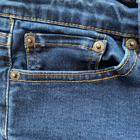 🍀LUCKY BRAND 🍀Blue jeans America . Size 4/27 Regular. - Picture 11 of 13